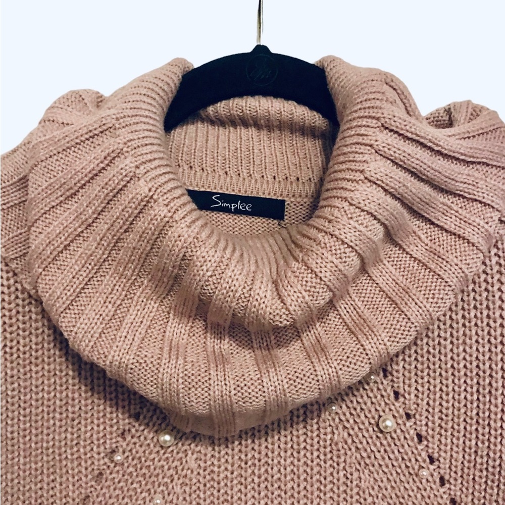 Simplee Oversized Sweater - Picture 5 of 7